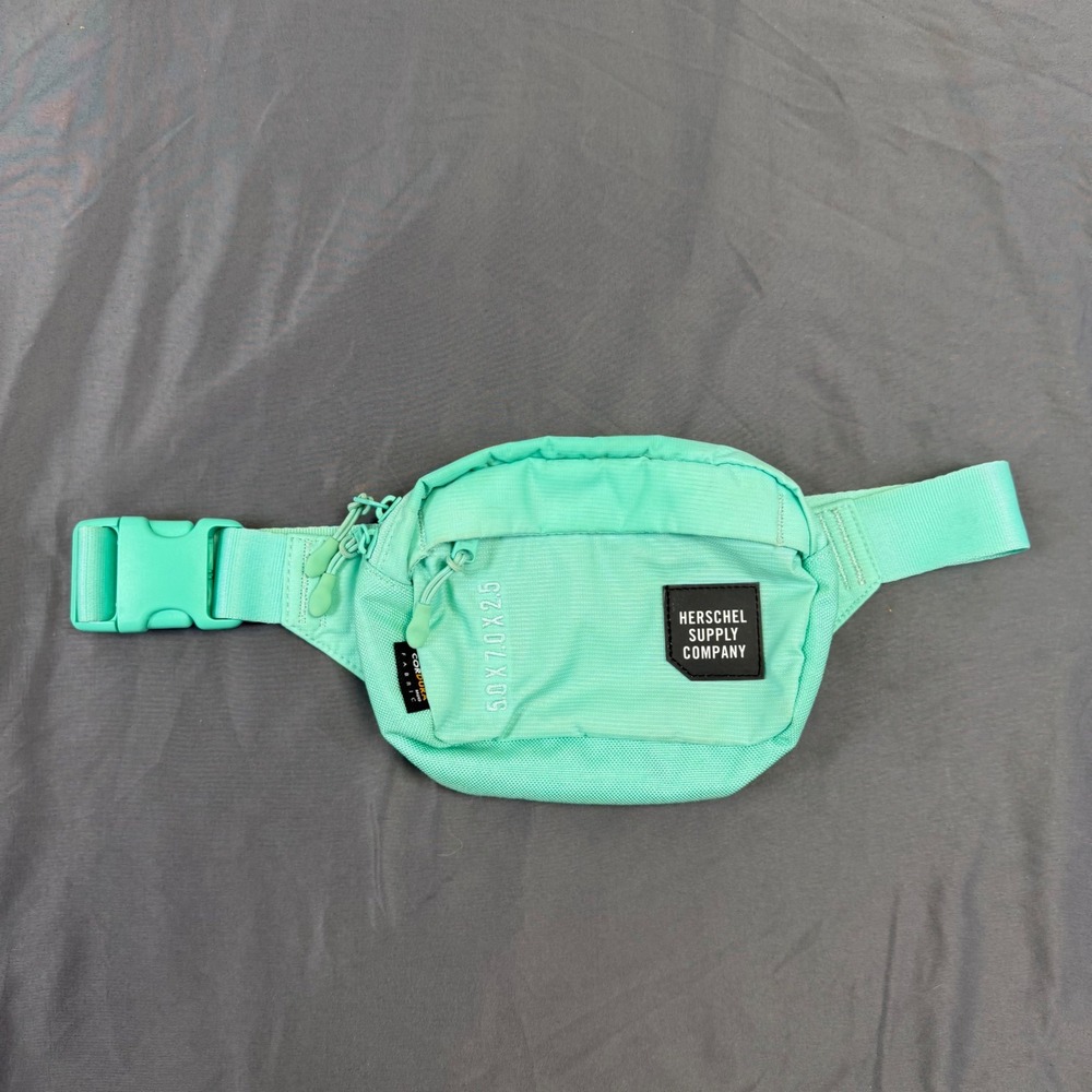 Herschel Supply Co Seventeen Hip Pack Mint Green Cordura Waist Bag Fanny Pack